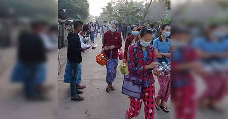 ပြည်တွင်း စက်ရုံအချို့ လုပ်ခတိုးမြှင့်ပြီး လုပ်သားခေါ်ယူစုဆောင်း