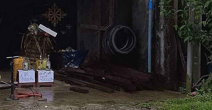 ပူတာအိုတွင် ဓာတ်ဆီ ၁ ပုလင်း ကျပ် ၄၀၀၀၀ အထိ ဈေးပေါက်