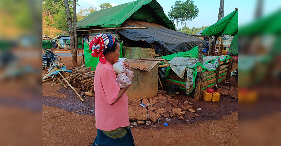 ကရင်နီပြည်နယ်၊ စစ်ကိုင်းနှင့် ပဲခူးတိုင်းတို့မှ စစ်ဘေးရှောင်ပြည်သူများ အကူအညီလိုအပ်