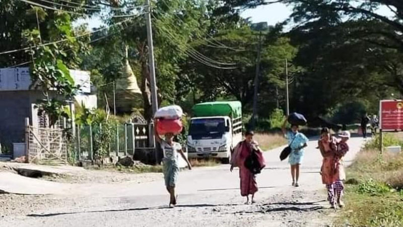 ရမ်းဗြဲစစ်ရှောင်နေအိမ်များ ဖောက်ထွင်းခံရ