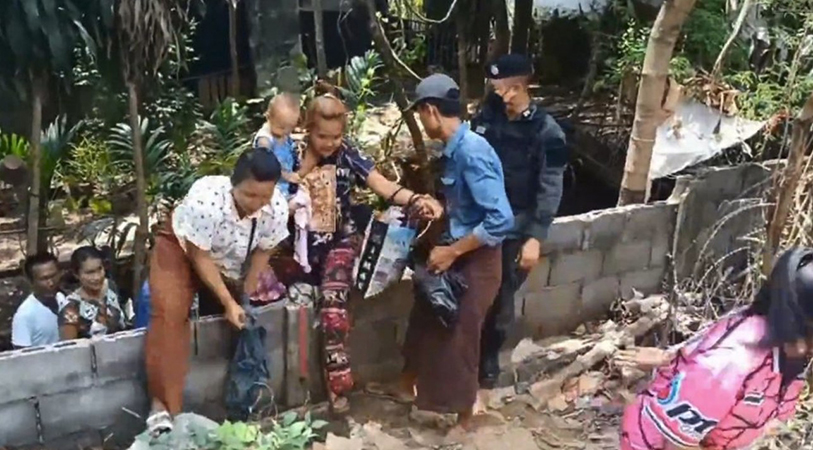 ဘုရားသုံးဆူတွင် တိုက်ပွဲဖြစ်ပြီး ဒေသခံ ၁၀၀ ကျော် ထိုင်းဘက်ထွက်ပြေး