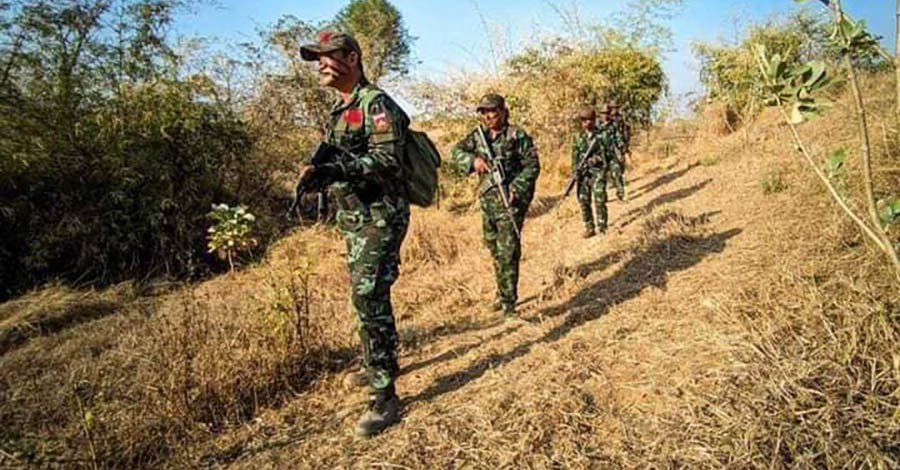 လက်ပံတန်းတွင် တိုက်ခိုက်ခံရပြီး စစ်ကောင်စီဘက်က ၁၀ ဦးကျော် သေဆုံး