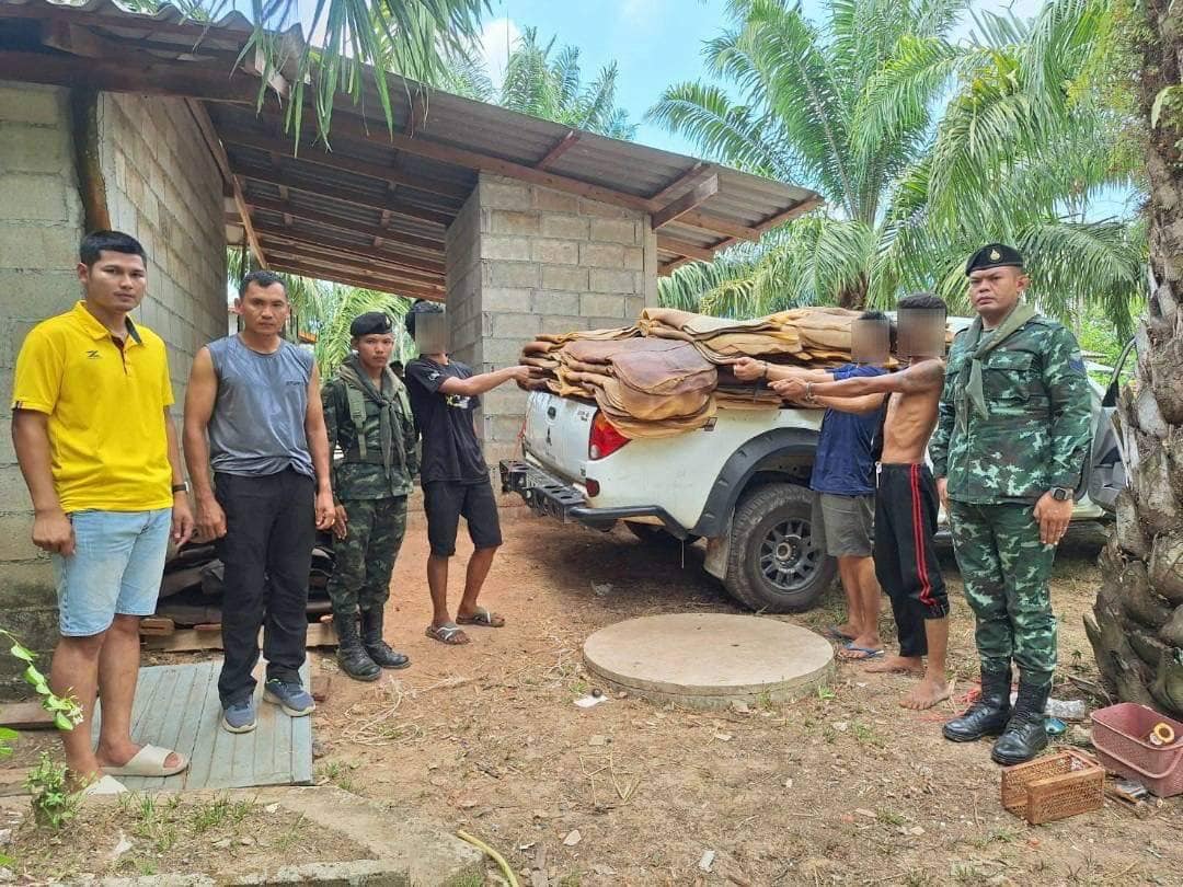 ရနောင်းတွင် မြန်မာဘက်က သယ်လာသည့် တရားမဝင် ရာဘာ ကီလိုဂရမ် ၅,၀၀၀ ကျော် ဖမ်းမိ