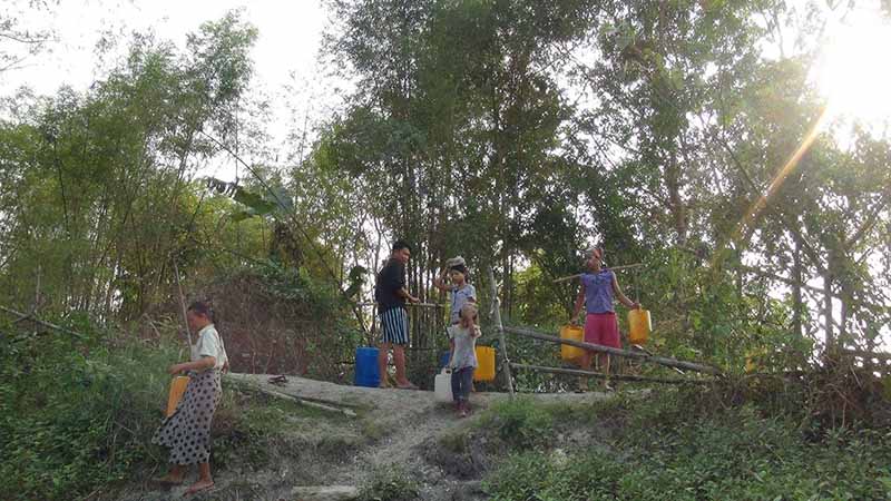 ဧရာဝတီတိုင်းအတွင်း ရေရှားပါးသည့်ကျေးရွာ ပိုမိုများပြားလာ