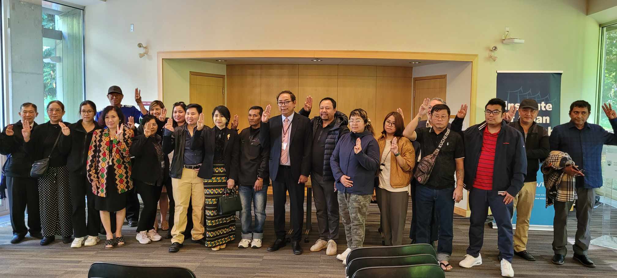 ကနေဒါ၊ ဗန်ကူးဗားမြို့ UBC တက္ကသိုလ်၌ NUG လူ့အခွင့်အရေးဝန်ကြီး မြန်မာ့အရေး ဆွေးနွေး