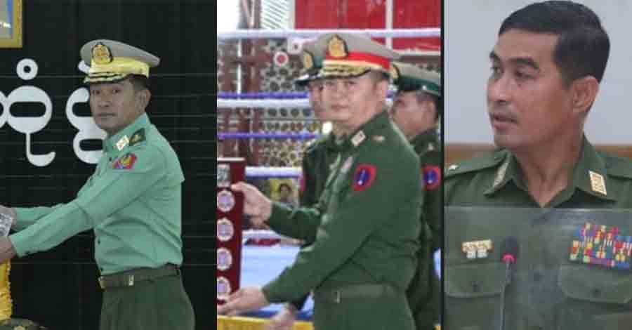 စစ်ကောင်စီက ဗိုလ်ချုပ် ၅ ဦးကို ကျားဖြန့်ကိစ္စဖြင့် ထောင်ဒဏ်များ ချမှတ် 