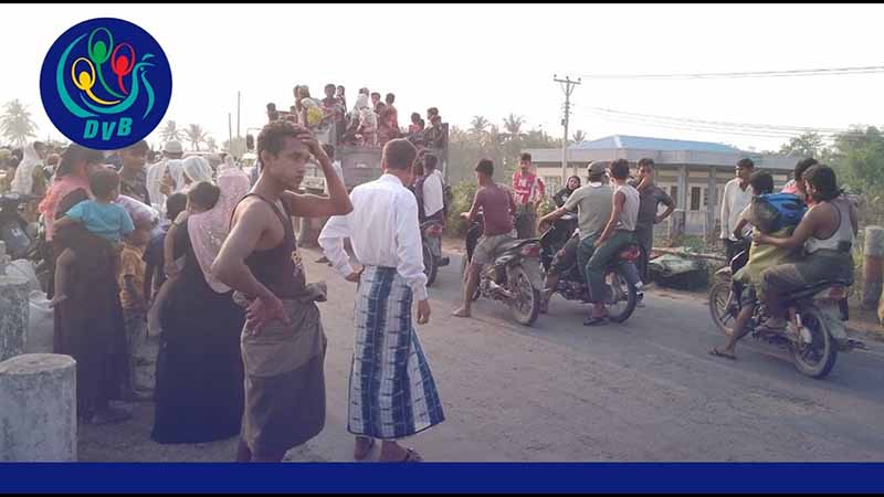 ထွက်ပြေးလာသည့် ရိုဟင်ဂျာ ၃၅၀၀ ကျော် ဘူးသီးတောင် မြောက်ပိုင်းရွာများတွင် ခိုလှုံရောက်ရှိ