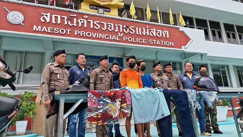 မဲဆောက်တွင် ဆိုင်ကယ်ခိုးယူသည့် မြန်မာ ၂ ဦးအား ထိုင်းရဲ ဖမ်းဆီး  