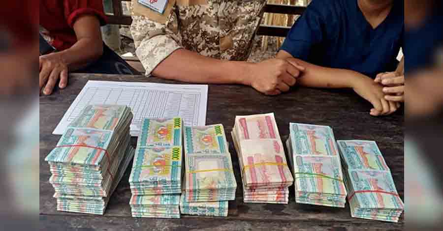 အင်းကျွန်းစစ်ရှောင်များကို NUG က သိန်း ၅၀၀ ကျော်ထောက်ပံ့၊ ဆားလင်းကြီး ပြည်သူ့အခြေပြု ကျောင်းအတွက် စာသင်ဆောင်လှူဒါန်း