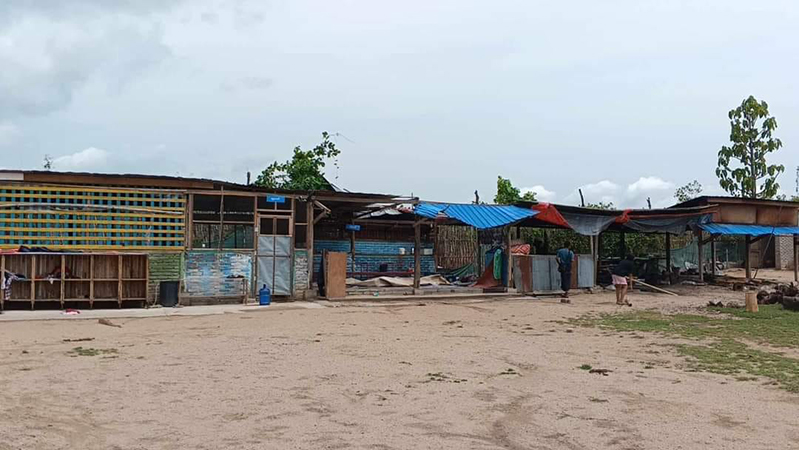 တိုက်ပွဲကြောင့် ပျက်စီးခဲ့သည့် မဲကနယ်မူးယစ်ဆေးစွဲသူများ ထူထောင်ရေးစခန်း ပြန်ပြင်ရန် အကူအညီ လိုအပ်