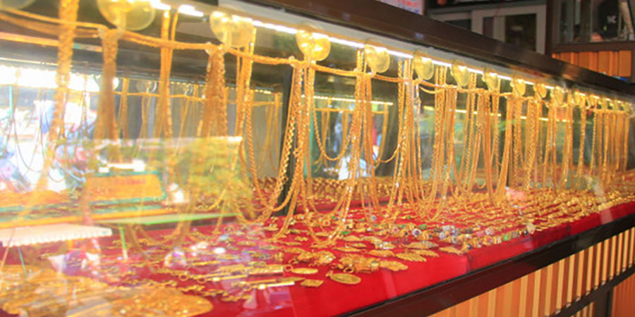 ကမ္ဘာ့ရွှေဈေးကျသော်လည်း မြန်မာ့ရွှေဈေး ဆက်တက်