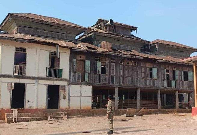 နောင်ချိုတွင် ၁ လအတွင်း စစ်တပ်လေကြောင်းတိုက်ခိုက်မှုကြောင့် အိမ်ခြေ ၁၀၀ ခန့်ပျက်စီးပြီး ရွာသား ၇ ဦး သေဆုံး