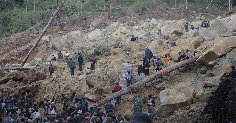ပါပူအာနယူးဂီနီမြောက်ပိုင်း၌ မြေပြိုပြီး လူ ၂၀၀၀ ကျော် မြေမြုပ်သေဆုံးနိုင်