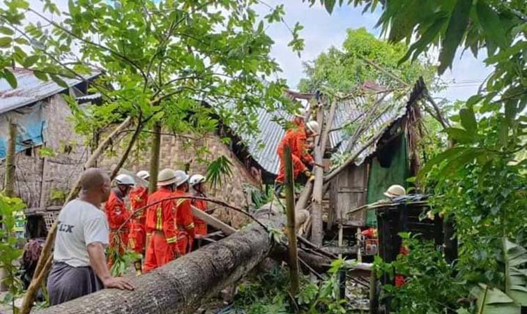 ဧရာဝတီတိုင်းတွင် ၄ လအတွင်း သဘာဝဘေးကြောင့် လူ ၆၀၀ ထိခိုက်ခံစားခဲ့ရ