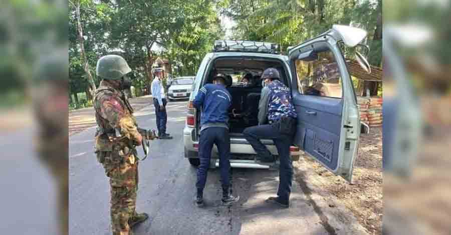 လေးမျက်နှာမြို့တွင် စစ်တပ်က အမျိုးသား ၄ ဦးကို PDF ထောက်ပံ့သည်ဟု စွပ်စွဲဖမ်းဆီး