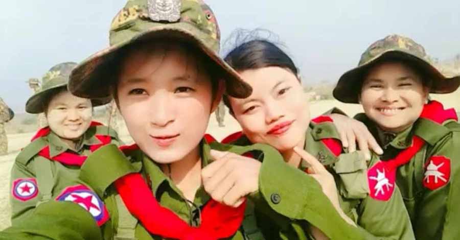အမျိုးသမီးများကို စစ်မှုထမ်းအပတ်စဥ် ၅ တွင် ခေါ်ယူရန် စစ်ကောင်စီ ညွှန်ကြား 