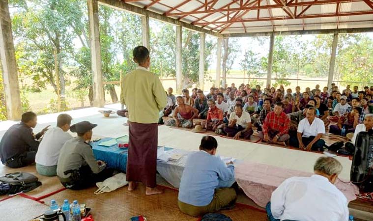 ထွက်စာတင်ထားသည့် သာပေါင်းရပ်ကျေးအုပ်ချုပ်ရေးမှူးများကို စစ်ကောင်စီက နုတ်ထွက်ခွင့် မပြု