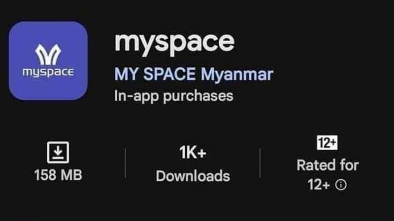 စစ်ကောင်စီ၏ Facebook အစားထိုး My Space Myanmar ကို ဆန့်ကျင်မှု အောင်မြင်