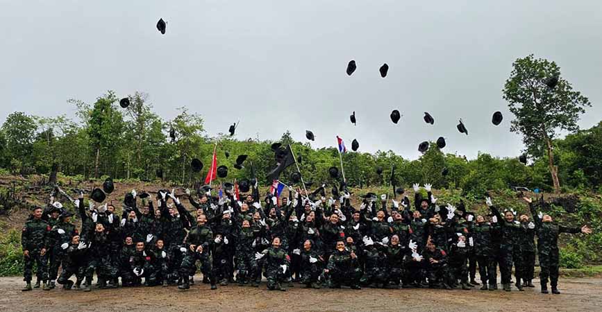 တော်လှန်ရေးတပ်များတွင် လူငယ်ထောင်ချီ စစ်သင်တန်းတက်ရောက်နေ