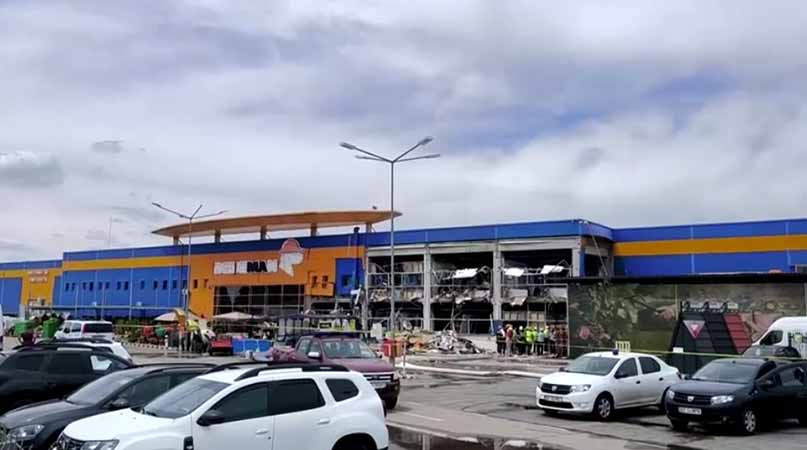 ရိုမေးနီးယား အိမ်ဆောက်ပစ္စည်းဆိုင်တွင် ပေါက်ကွဲမှုနှင့် မီးလောင်မှုကြောင့် လူ ၁၃ ဦး ဒဏ်ရာရ