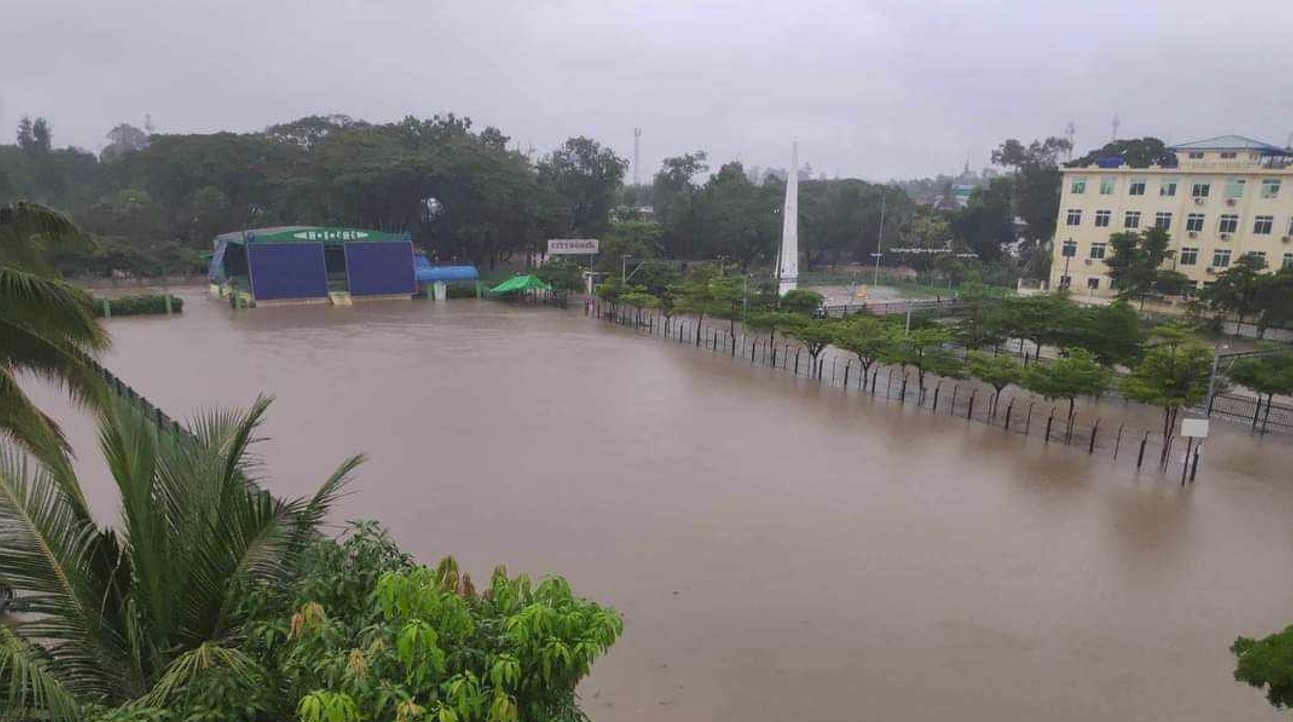 ကရင်နှင့် မွန်ပြည်နယ်တို့တွင် ရေကြီးရေလျှံ မြေပြိုသတိပေး