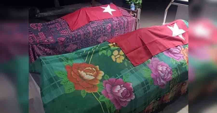 မုံရွာတွင် စစ်တပ် ဗုံးကြဲသဖြင့် PDF ရဲဘော် ၂ ဦး ကျဆုံး၊ ရေစကြိုဒေသခံ ၁ ဦး ပစ်သတ်ခံရ