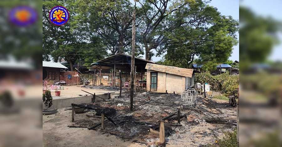 မုံရွာနှင့် ပင်လည်ဘူးက အိမ်များကို စစ်တပ် မီးရှို့၊ ရေစကြိုတိုက်ပွဲ၌ PDF ၄ ဦး ကျဆုံး၊ ကမ္မရဲ ၁ ဦး အလင်းဝင်