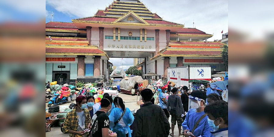 ယာယီနယ်စပ်ဖြတ်ကျော်ခွင့်ဖြင့်နေထိုင်သည့် မြန်မာလုပ်သားများကို  တရုတ်က ဖမ်းဆီးပြန်ပို့
