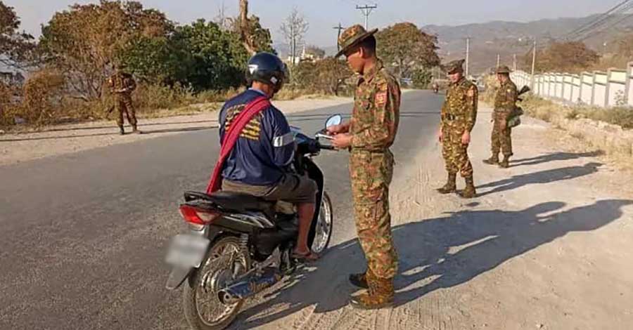 မိုးကောင်းနှင့် တောင်ကြီးတွင် VPN ရှိသူများကို စစ်ကောင်စီ ငွေညှစ်