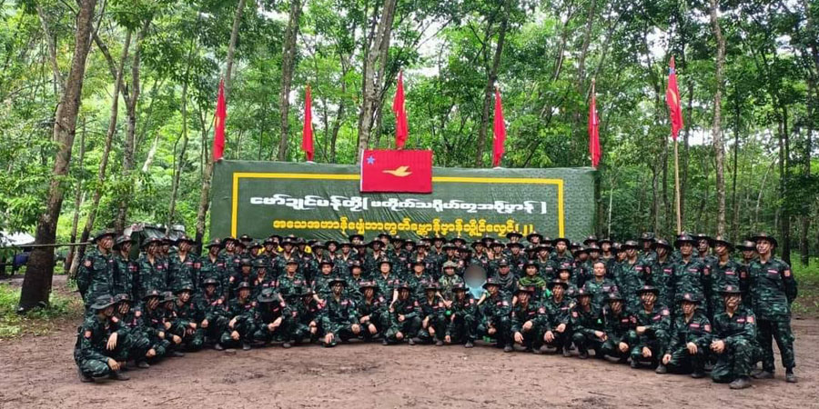 မွန်ပြည်သစ်ပါတီ (NMSP-AD) ဒုတိယအကြိမ် စစ်သင်တန်းဆင်းပွဲ (ဓာတ်ပုံ)