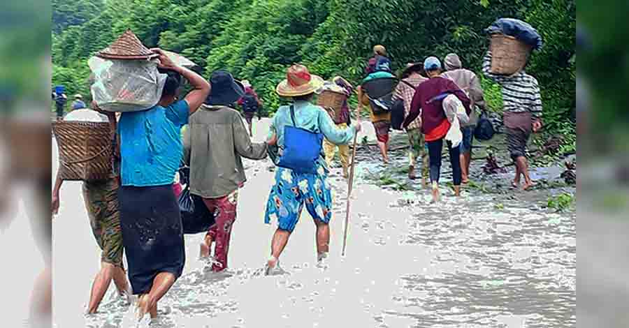 မောင်တောရှိ စစ်ဘေးရှောင် သက်တိုင်းရင်းသားများ စားနပ်ရိက္ခာလိုအပ်နေ
