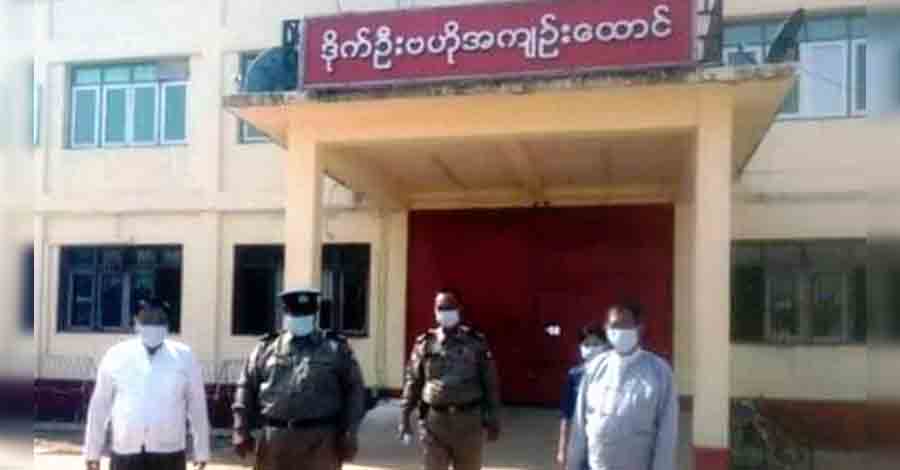ဒိုက်ဦးထောင်သို့ ရွှေ့ပြောင်းခံရသည့် နိုင်ငံရေးအကျဥ်းသူများ အကြောင်းမဲ့ ရိုက်နှက်ခံရ
