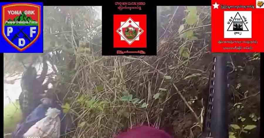 ပဲခူးရိုးမ၊ နတ်မောက်နှင့် မြိုင်တို့တွင် တိုက်ပွဲများဖြစ်ပွား၊ ထီးလင်းတွင် စစ်တပ်က ခုခံစစ်အတွက် ပြင်ဆင်နေ