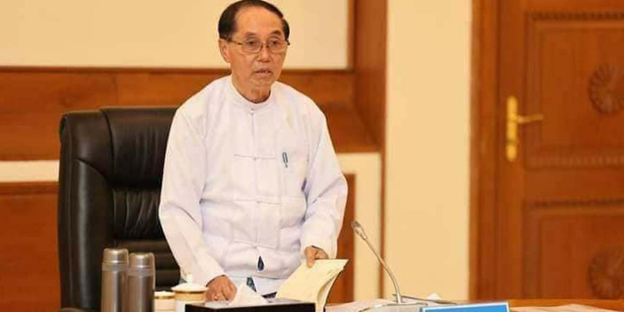 ယာယီသမ္မတ ဦးမြင့်ဆွေ ဆေးကုသမှု ခံယူနေရ