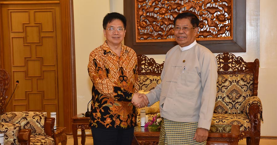နိုင်ငံတကာမျက်နှာစာတွင် ပူးပေါင်းဆောင်ရွက်ရေး တရုတ်အထူးကိုယ်စားလှယ်နှင့် စစ်ကောင်စီ ဝန်ကြီး ဆွေးနွေး 