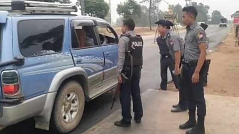 သာယာဝတီမြို့မရဲစခန်း၌ စကားများ ရန်ဖြစ်ပြီး စစ်သားက ရဲအုပ်ကို သေနတ်ဖြင့် ပစ်
