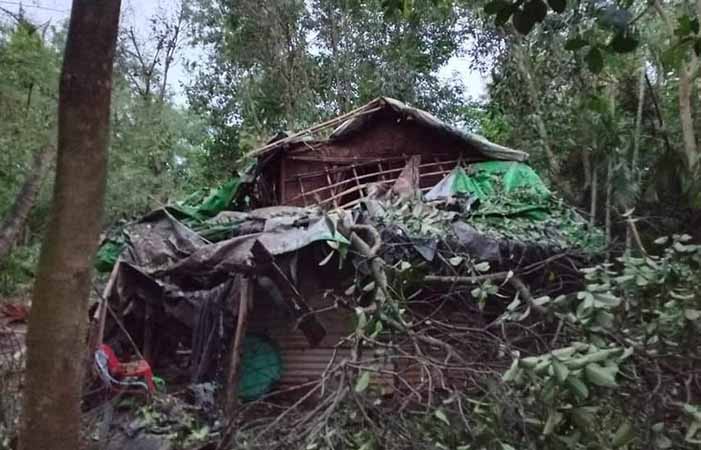 မောင်တောတွင် လေကြောင်းတိုက်ခိုက်မှုကြောင့် စစ်ဘေးရှောင်  ၆ ဦး ဒဏ်ရာရ 
