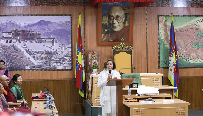 အမေရိကန်အောက်လွှတ်တော်က အတည်ပြုခဲ့သည့် ဥပဒေမူကြမ်းအတွက် တိဘက် ခေါင်းဆောင် ကြိုဆို