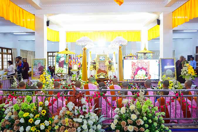 စစ်တပ်ပစ်ခတ်မှုကြောင့် ပျံလွန်သွားသည့် ဝင်းနိမ္မိတာရုံဆရာတော်၏ အန္တိမအဂ္ဂိစျာပန ဇွန် ၂၇ ရက် ကျင်းပမည်