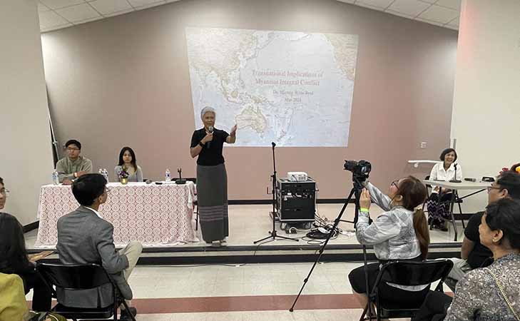စစ်ကောင်စီကျင်းပမည့် ရွေးကောက်ပွဲ လွတ်လပ်မျှတစရာမရှိဟု ဒေါက်တာမီမီဝင်းဘတ်ပြော