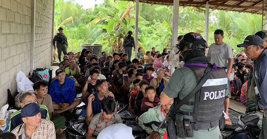 ကော့သောင်းခရိုင်တွင် တိုက်ပွဲဖြစ် ‌ဒေသခံ ၂၀၀ ကျော် ထိုင်းဘက် တိမ်းရှောင်