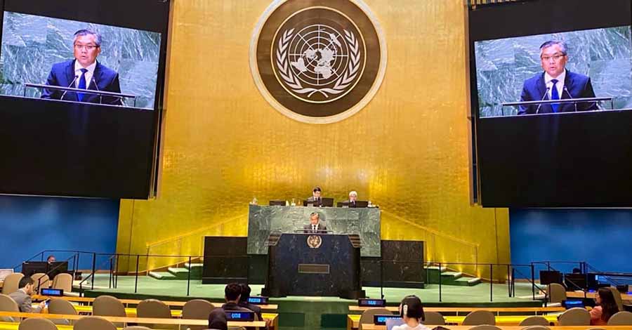 ဝင်းနိမ္မိတာရုံဆရာတော် ပစ်ခတ်ခံရမှု ကုလညီလာခံတွင် မြန်မာသံအမတ်ကြီး တင်ပြ