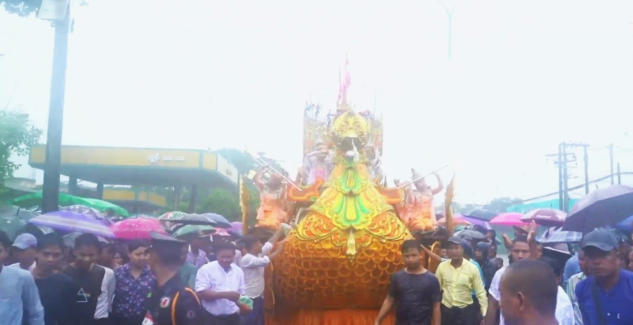 ဝင်းနိမ္မိတာရုံဆရာတော်၏  အန္တိမအဂ္ဂိဈာပန ကျင်းပ (ဓာတ်ပုံ) 