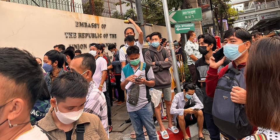 ထိုင်းတွင် မြန်မာအလုပ်သမားများ၏ ဘဏ်အကောင့်များ အလွဲသုံးစားလုပ်ခံရ