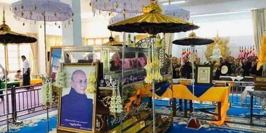 ဝင်းနိမ္မိတာရုံ ဆရာတော်အားသတ်ဖြတ်မှုက ဗုဒ္ဓဘာသာတရပ်လုံးကို စော်ကားခြင်းဖြစ်ဟု NUG ပြော