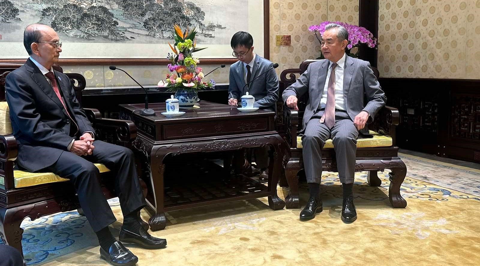 တရုတ်-မြန်မာ အေးအတူပူအမျှ အသိုက်အဝန်း တည်ဆောက်ရေး မြှင့်တင်ရန် နိုင်ငံခြားရေးဝန်ကြီး ဝမ်ယိပြော