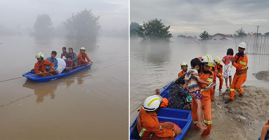 မြစ်ကြီးနား ရေဘေး အရေးပေါ်အကူအညီ လိုအပ်နေသူ သောင်းချီရှိနေ 