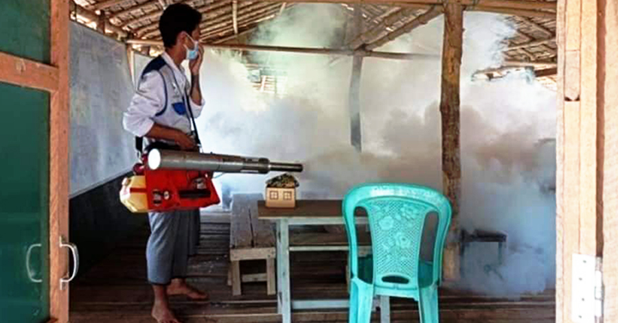 မွန်ပြည်နယ်တွင် သွေးလွန်တုပ်ကွေးရောဂါ ဖြစ်ပွားသူ များပြား