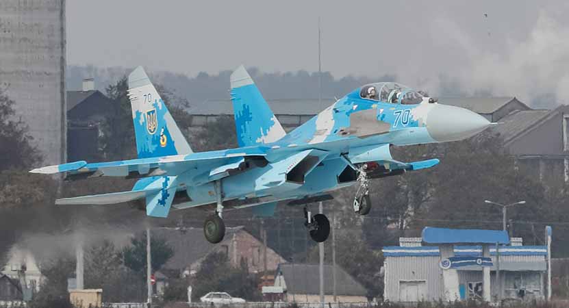 ယူကရိန်း SU-27 တိုက်လေယာဉ်များကို ဖျက်ဆီးခဲ့ဟု ရုရှား ပြော