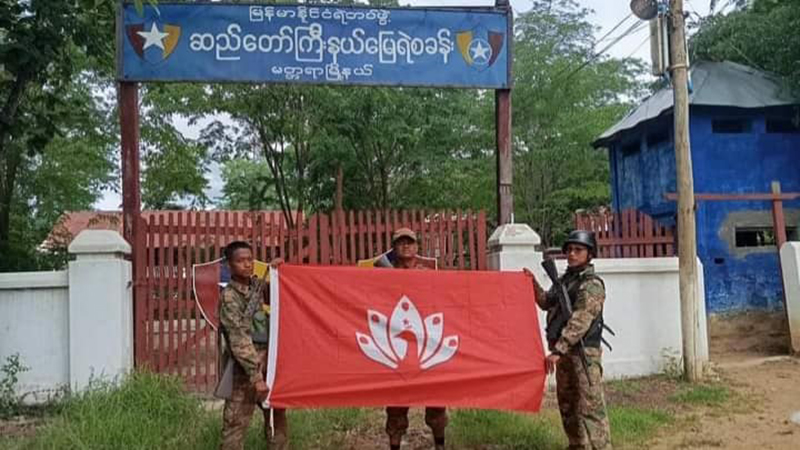 မတ္တရာမြို့နယ်ရှိ စစ်ကောင်စီ တပ်စခန်း ၈ ခုကို မန္တလေး-PDF သိမ်းပိုက်ရရှိ 